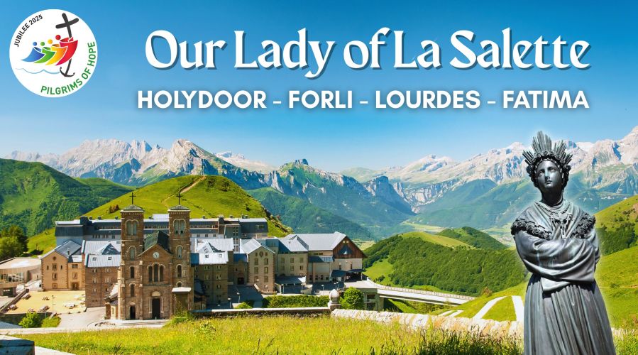 HOLYDOOR COMPLETE PILGRIMAGE (FATIMA - LOURDES - LA SALETTE - FORLI - ROME)